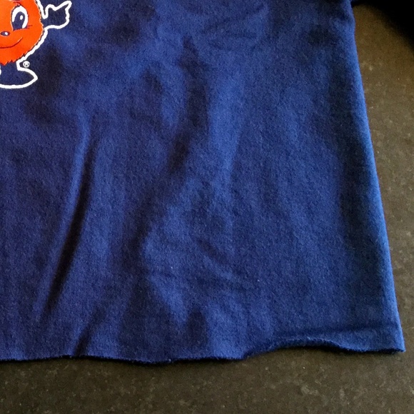 Port & Company SYRACUSE Pullover Cropped Sweatshirt CUSE SYR Go Big Orange - Picture 5 of 10